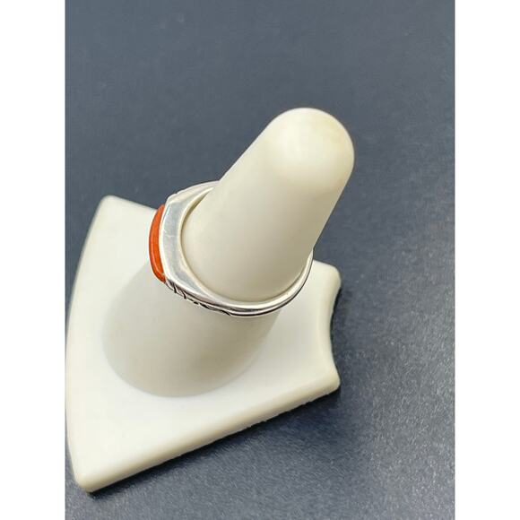 Carolyn Pollack RELIOS Retired
Sterling Silver 925 Crushed Coral Stackable Ring - Picture 4 of 11